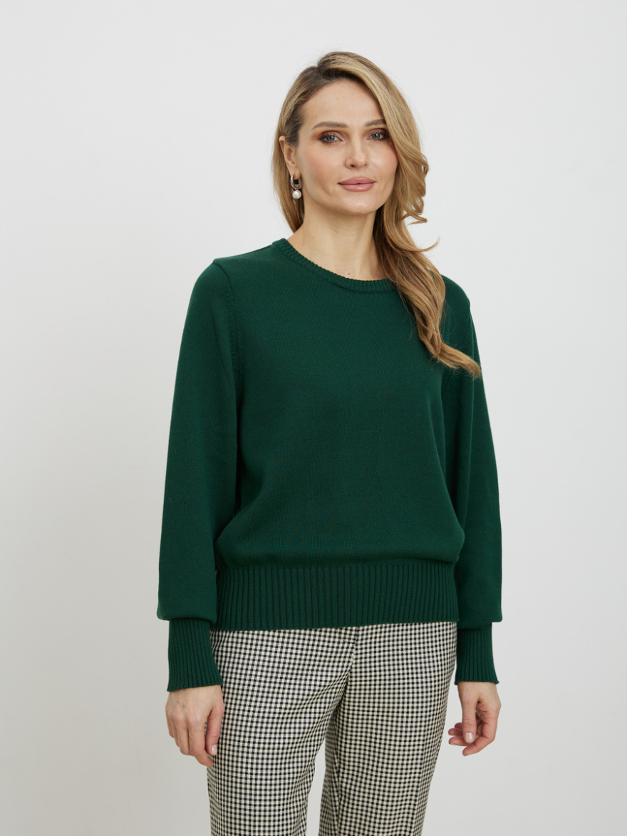 Джемпер 3.DJ.3-165-4 (темно-зеленый) (ELNY) 0