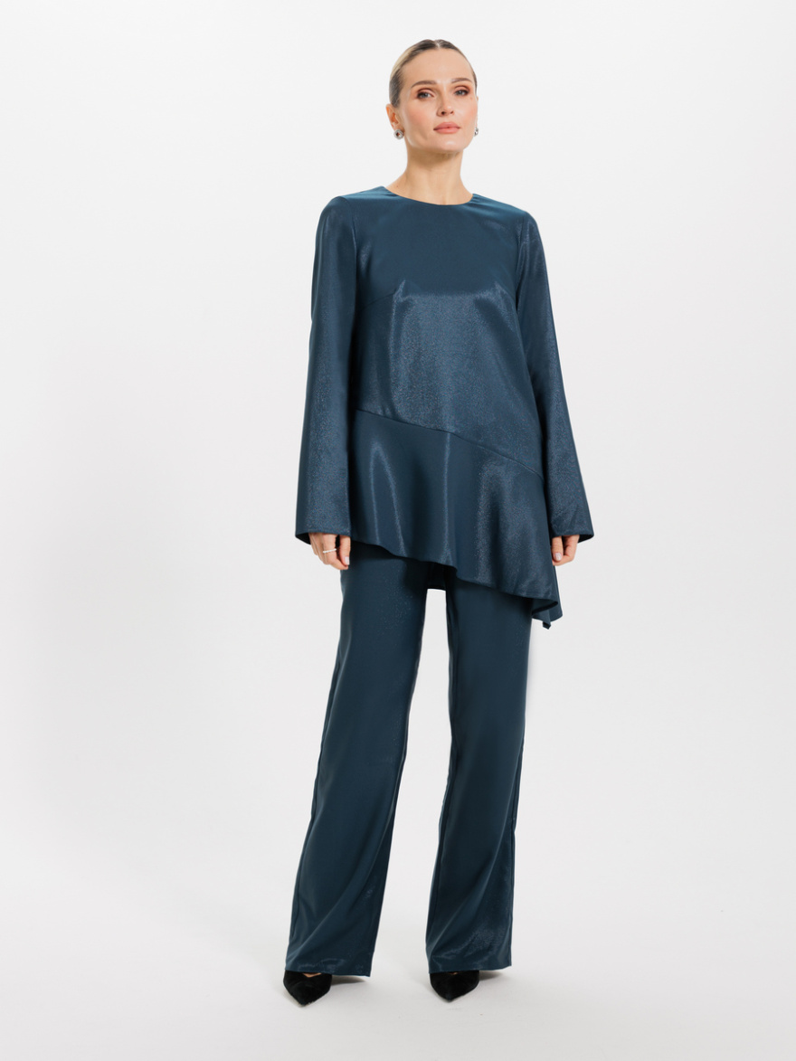 Брюки 2.5.2-246-3 (изумрудно-зеленый) (ELNY) 0