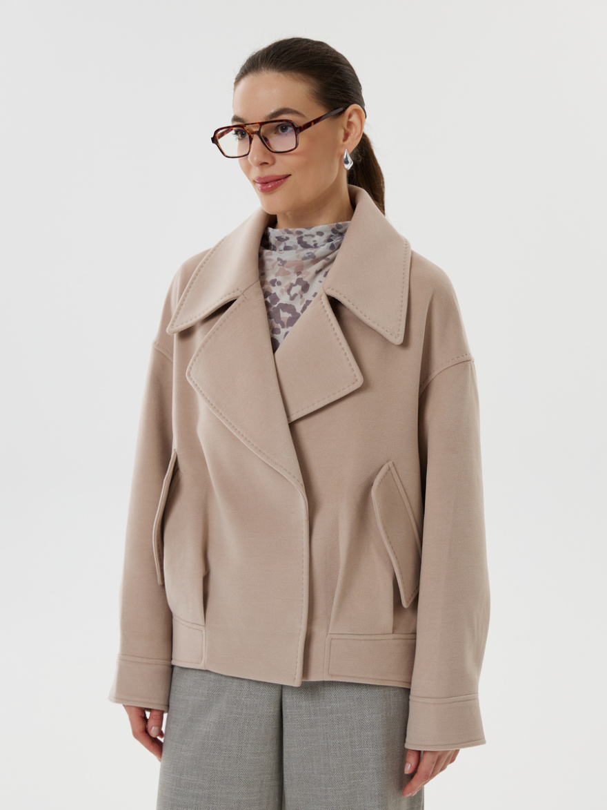 Пальто 1.10.3-10-6 (бежевый) (ELNY) 0