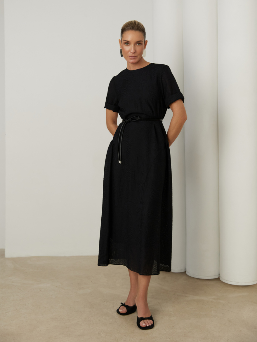 Платье 2.1.2-891-4 (черный) (ELNY) 0