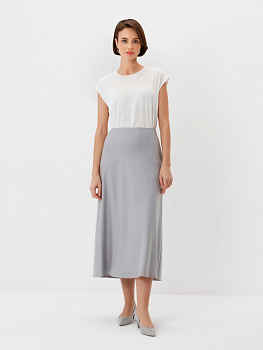 Расклешенная юбка-миди