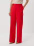 Классические брюки из тенселя с хлопком 2.5.2-222.2-5 (красный коралл)