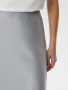 Юбка длины миди 2.4.3-854-5 (шелковистый серый) 