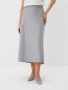 Расклешенная юбка-миди 2.4.3-102-5 (серый)