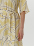 Платье с принтом из вискозы 2.1.3-1010-5 (рафия) 