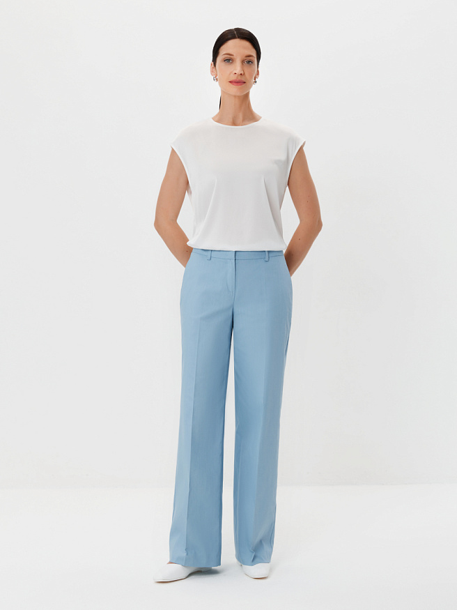 Классические брюки из денима