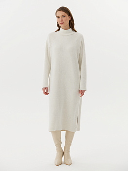 Платье миди из мягкого трикотажа
