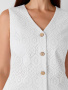 Жилет из кружевной ткани 2.9.3-422-5 (макраме) 