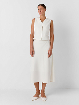 Расклешенная юбка-миди