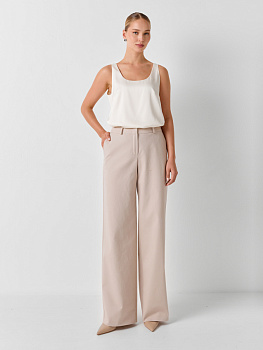 Классические брюки из джинсовой ткани