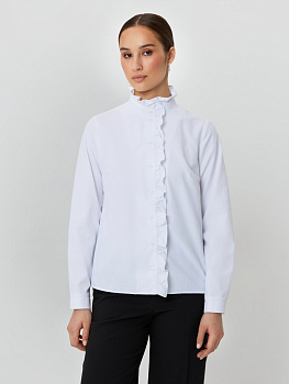 Рубашка с оборками
