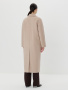 Демисезонное пальто с шерстью жен. 7-4110-0176 бежевый