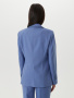 Двубортный жакет с декоративными вытачками 2.3.2-891-5 (серо-голубой)