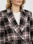 Жакет 2.3.2-140-4 (черно-бело-красная крупная клетка)