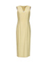 Платье-футляр с фигурным  вырезом 2.1.1-1003-5 (лемонграсс)