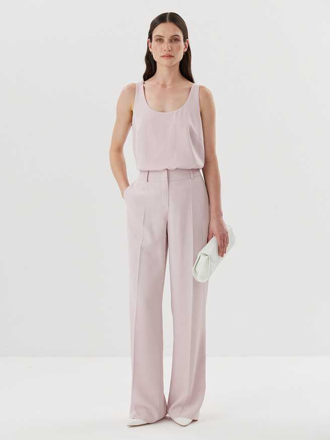 Брюки из крепа