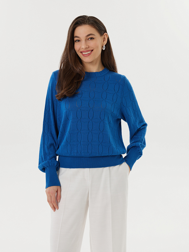 Ажурный джемпер