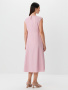 Платье миди с разрезами 2.1.3-992-5 (розовая дымка) 