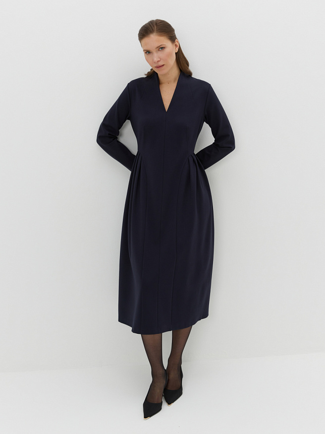 Платье из трикотажа в стиле бохо