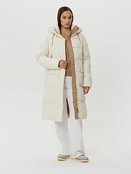 Зимняя куртка с наполнителем био-пух и капюшоном