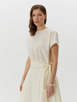 Топ из фактурной ткани