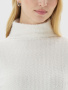 Джемпер-водолазка из трикотажа 4.6.1-256-5 (фактурный молочный) 