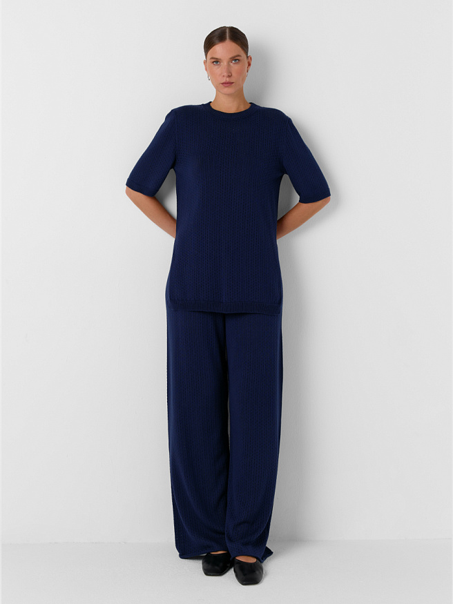 Комплект из ажурного трикотажа