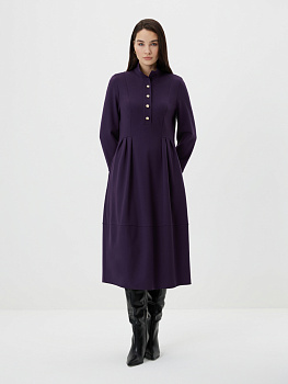 Платье из трикотажа в стиле бохо