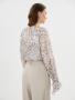 Шифоновая блуза с декоративным манжетом 2.7.3-900-5 (утренние блики) 
