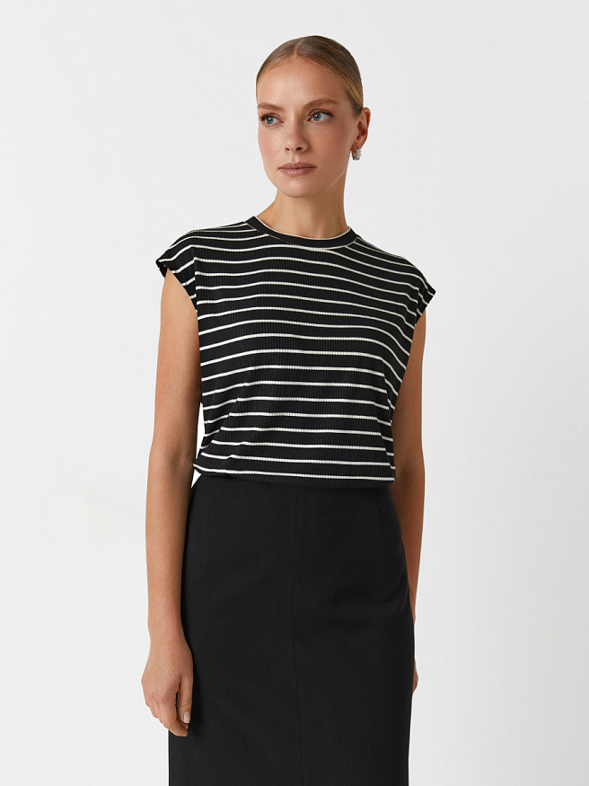 Трикотажный топ