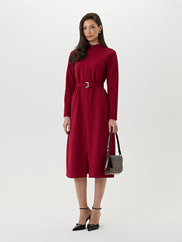 Трикотажное платье А-силуэта