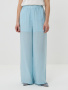 Свободные брюки из вискозы на резинке 2.5.2-291-5 (воздушно-бирюзовый)