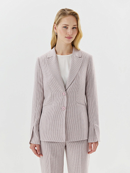 Жакет с фактурой "пье-де-пуль"