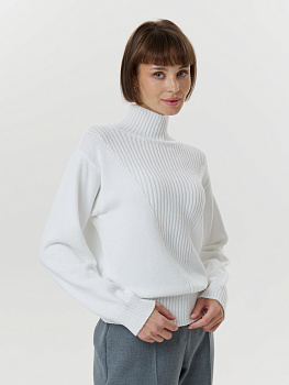 Джемпер из вязаного трикотажа