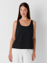 Базовый топ с U-образным вырезом  2.71.3-374-5 (черная пантера) 