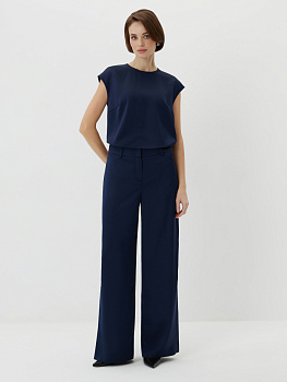 Брюки с боковыми шлицами