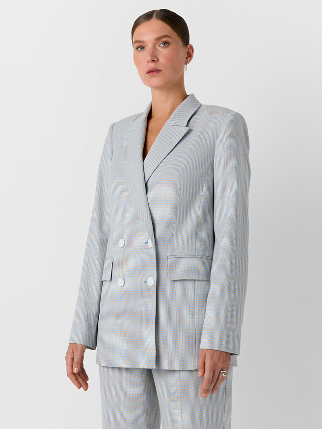 Двубортный жакет